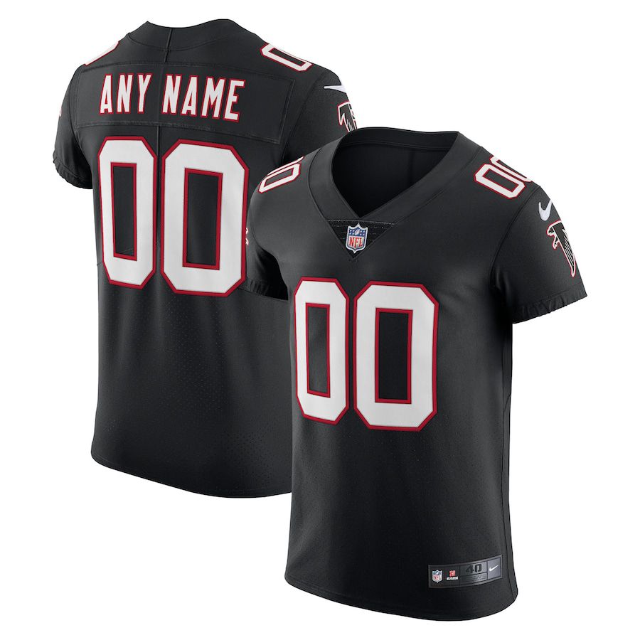 Men Atlanta Falcons Nike Black Alternate Vapor Elite Custom NFL Jersey->women nfl jersey->Women Jersey